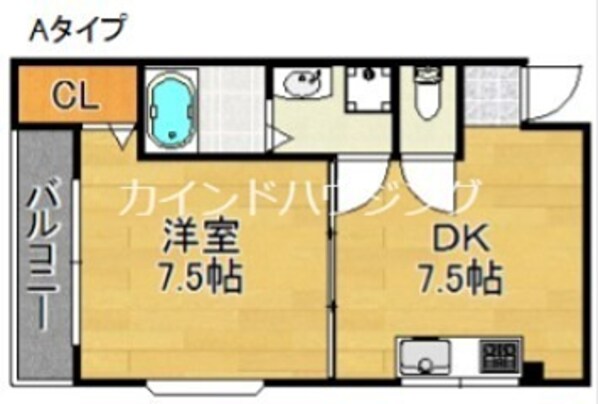 オアシスバンハイツの物件間取画像